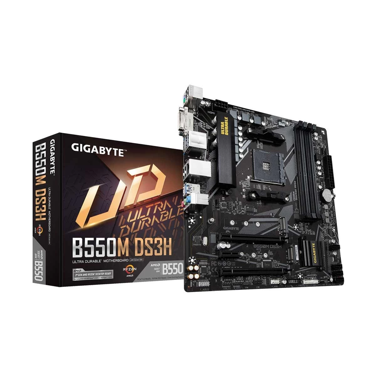 Gigabyte B550M DS3H Motherboard