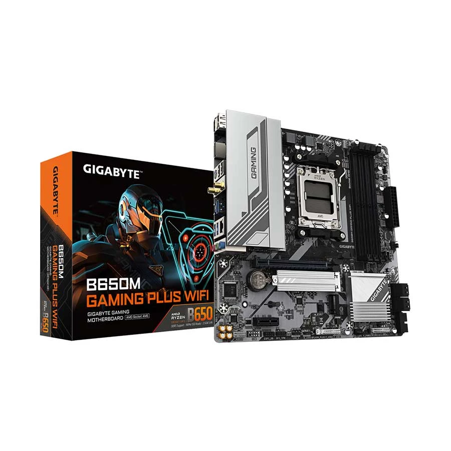 Gigabyte B650M GAMING PLUS (Wi-Fi 6E) Motherboard