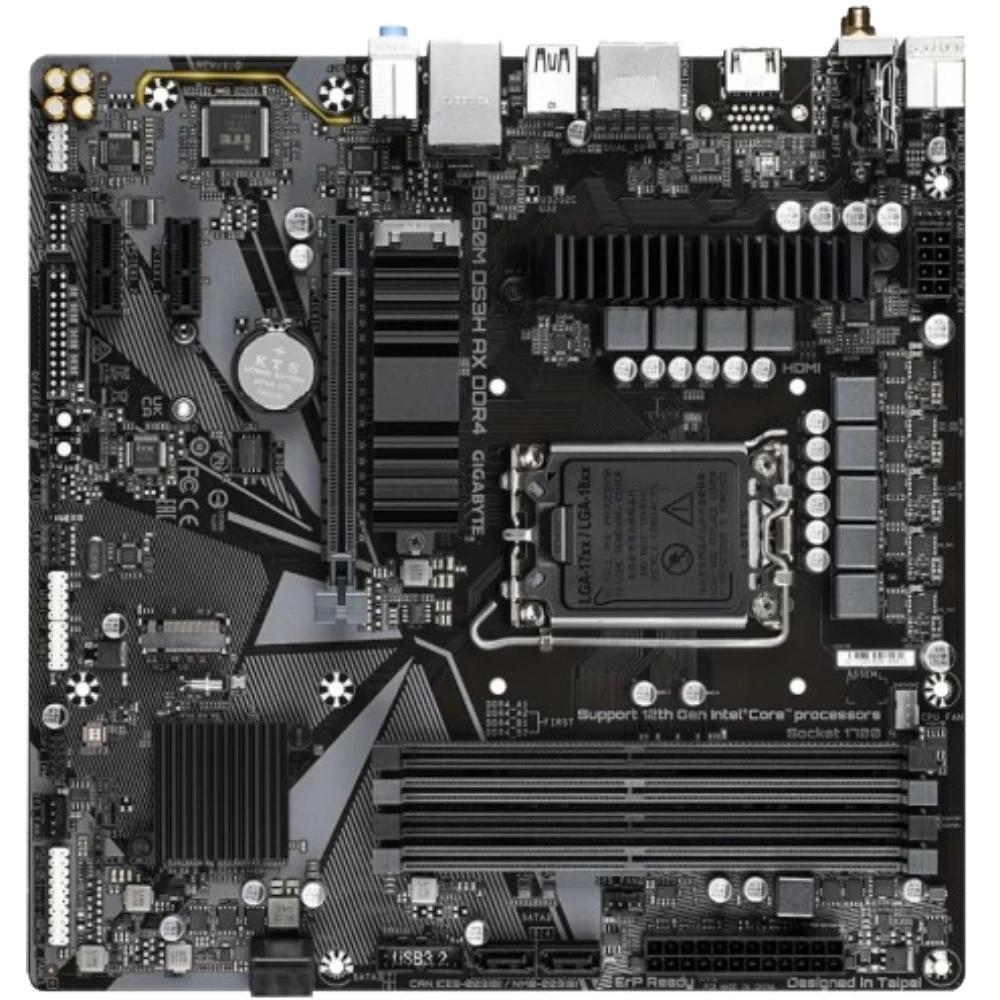 Gigabyte B660M DS3H AX DDR4 Motherboard