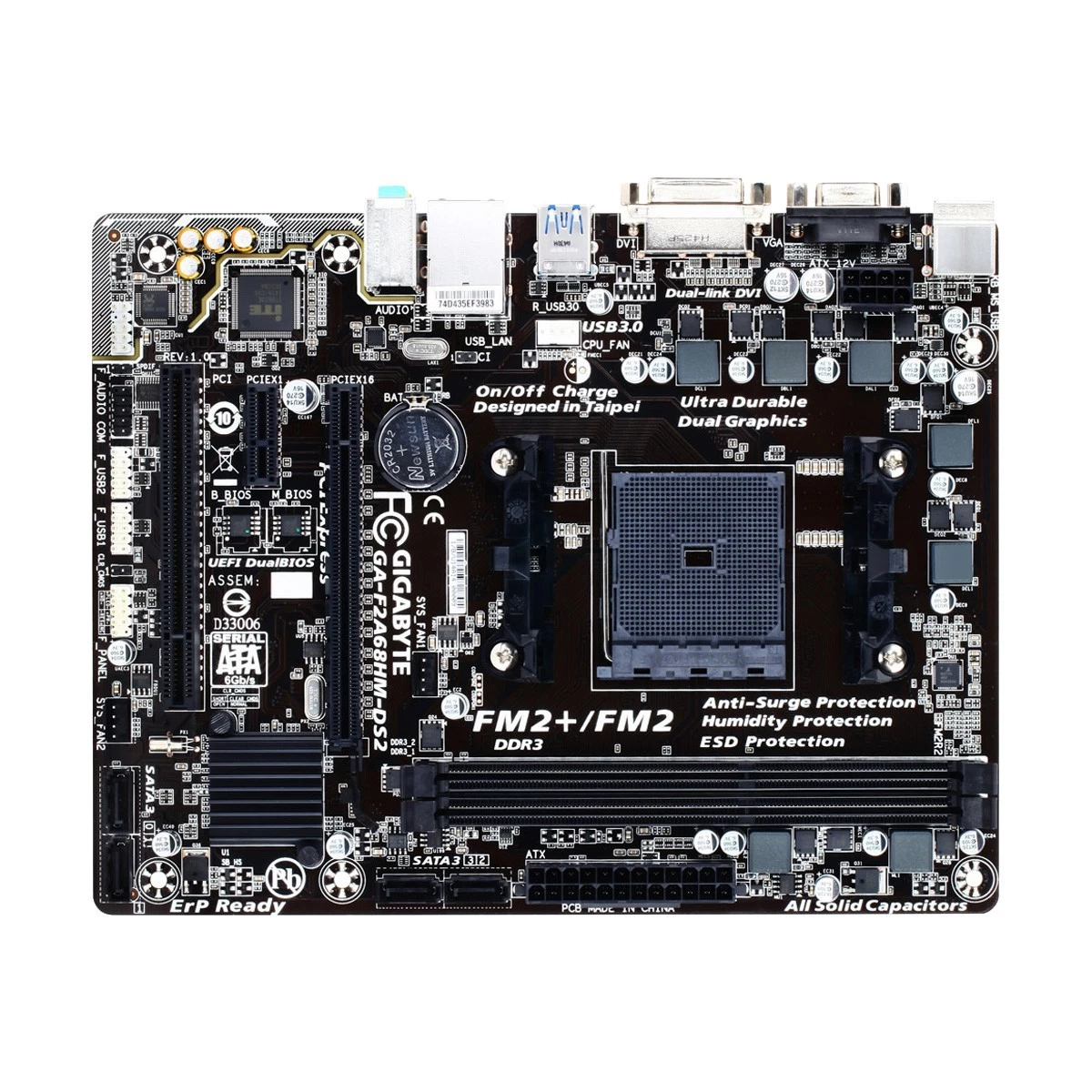 Gigabyte GA-F2A68HM-DS2 Motherboard Price in Bangladesh