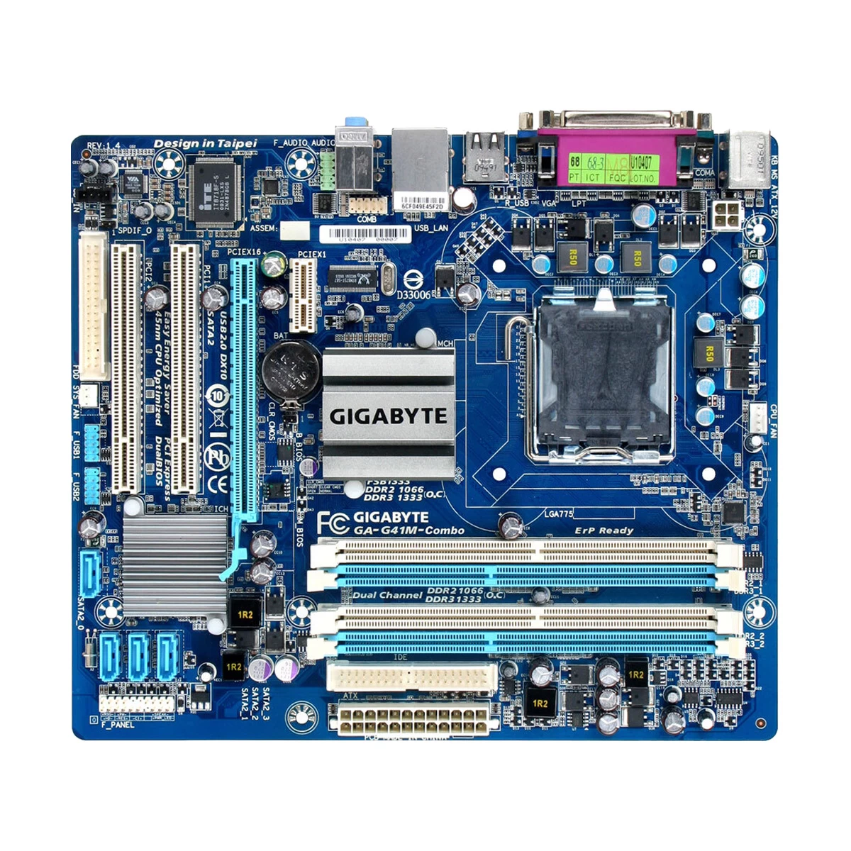 Gigabyte GA-G41M Combo Motherboard