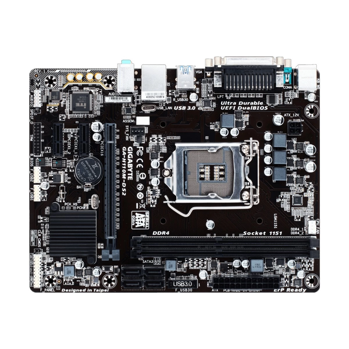 Gigabyte GA-H110M-DS2 Motherboard Price in Bangladesh