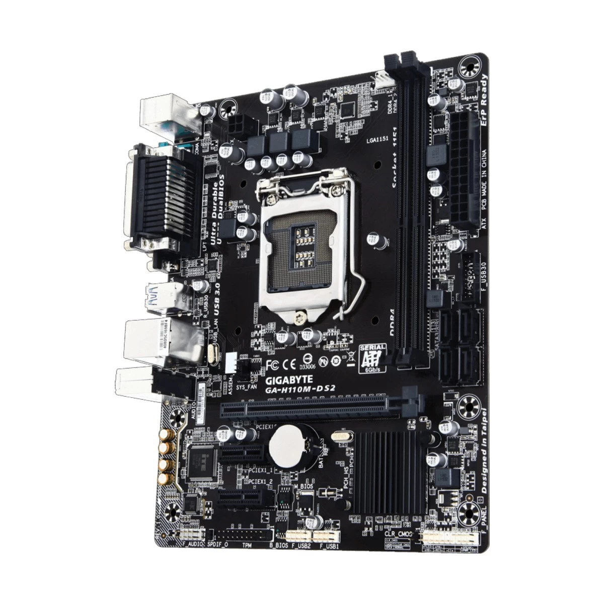 Gigabyte GA-H110M-DS2 Motherboard in BD