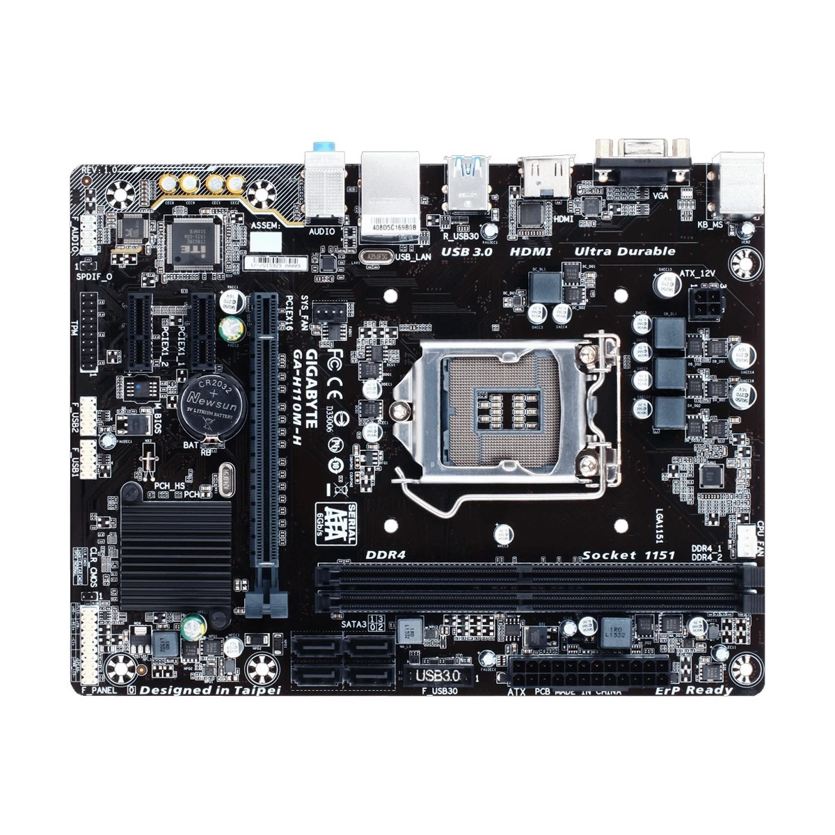 Gigabyte GA-H110M-H Motherboard Price in Bangladesh
