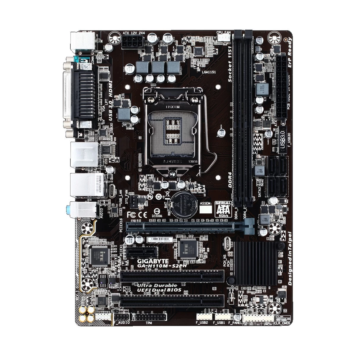 Gigabyte GA-H110M-S2PH Motherboard Price in Bangladesh