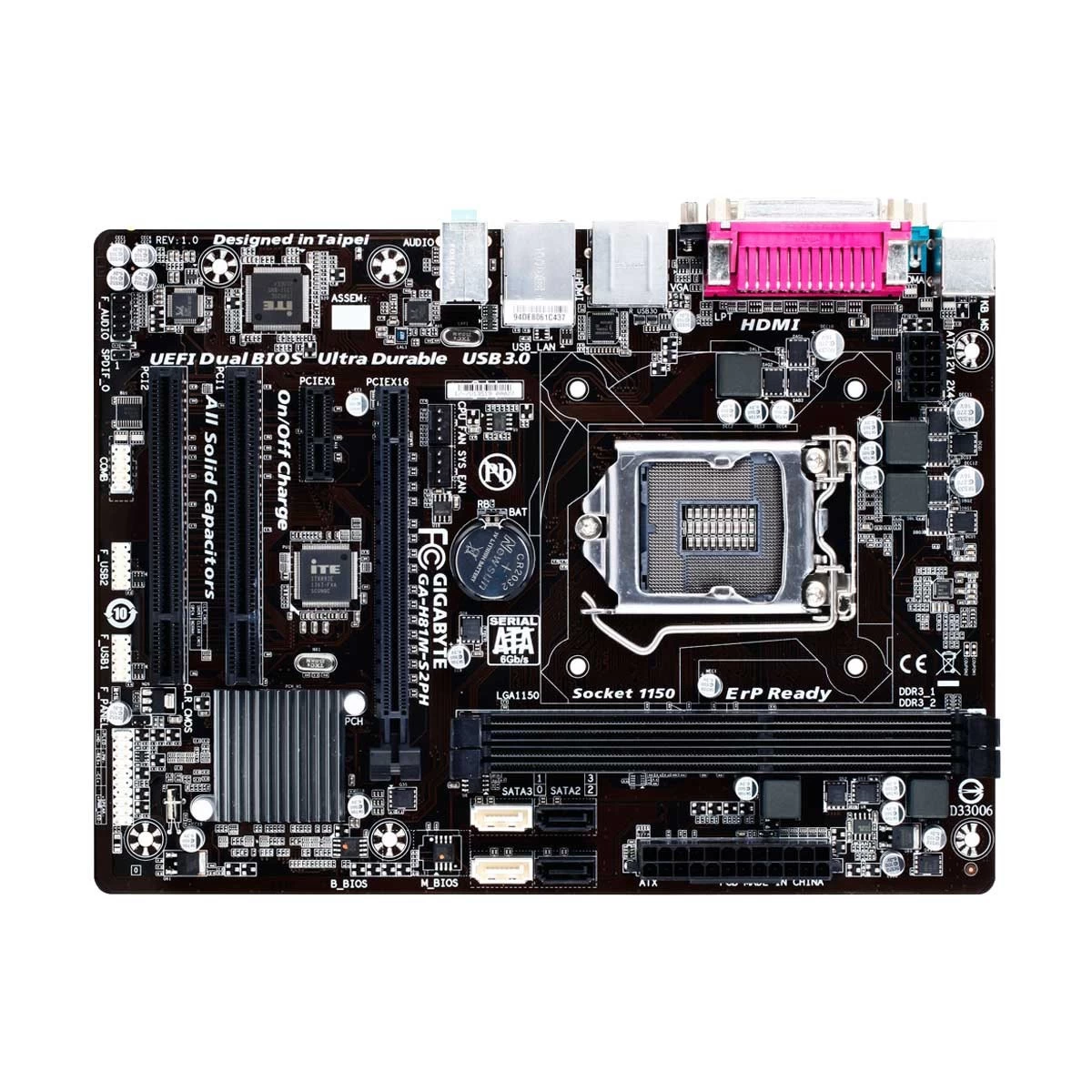 Gigabyte GA-H81M-S2PH Motherboard Price in Bangladesh