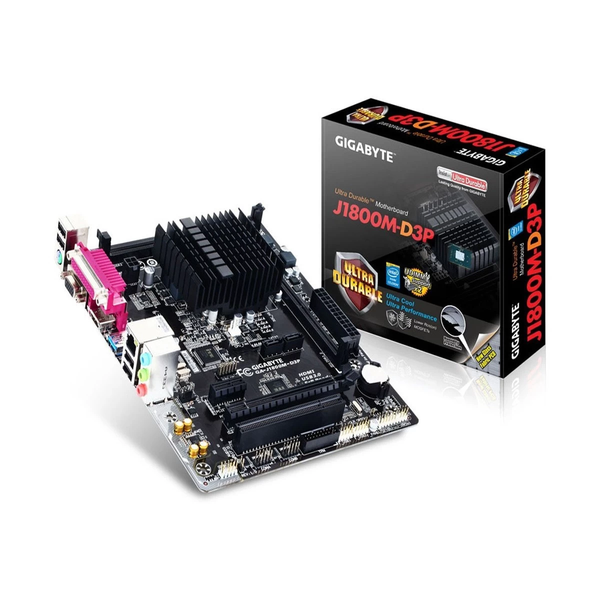 Gigabyte GA-J1800M-D3P Motherboard