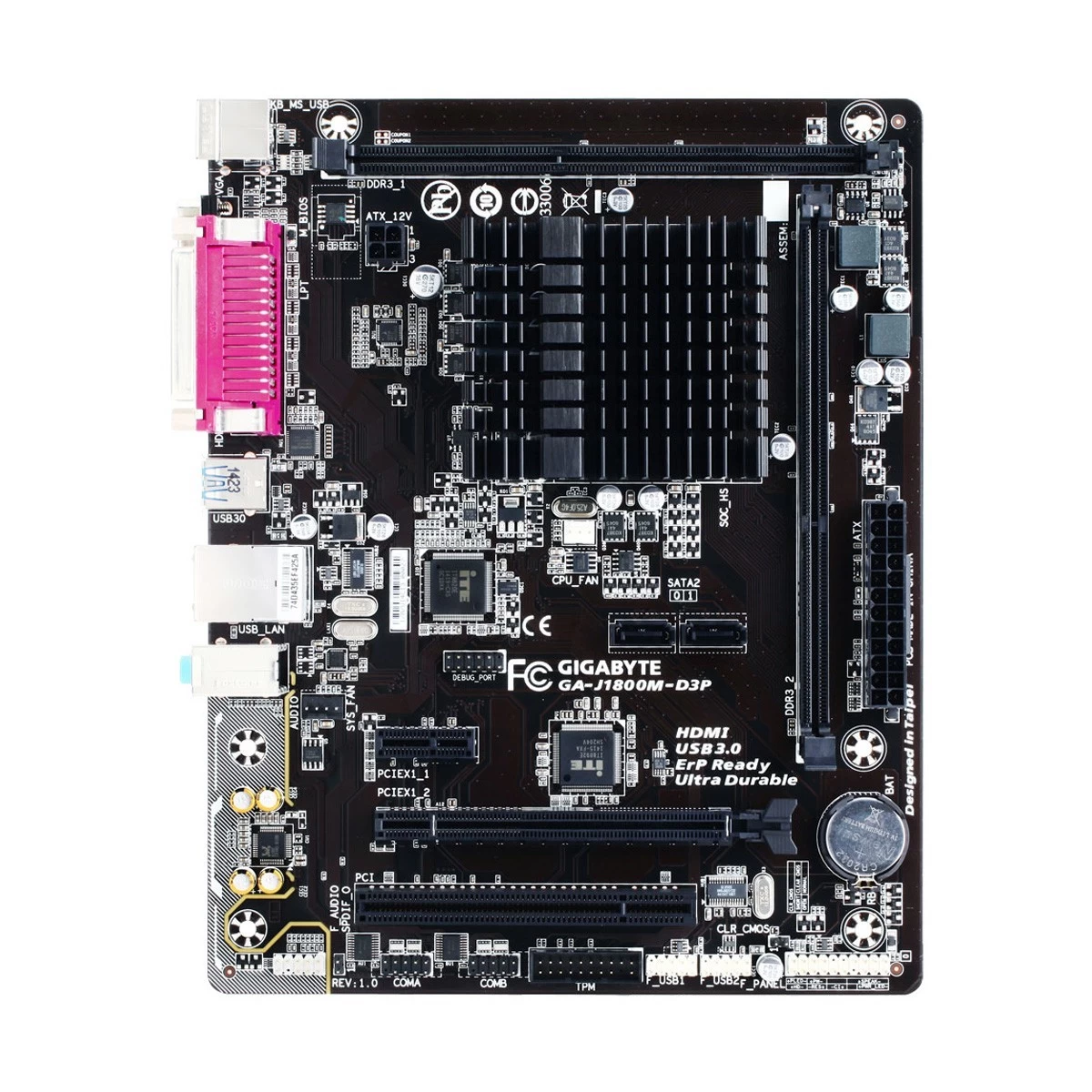 Gigabyte GA-J1800M-D3P Motherboard Price in Bangladesh