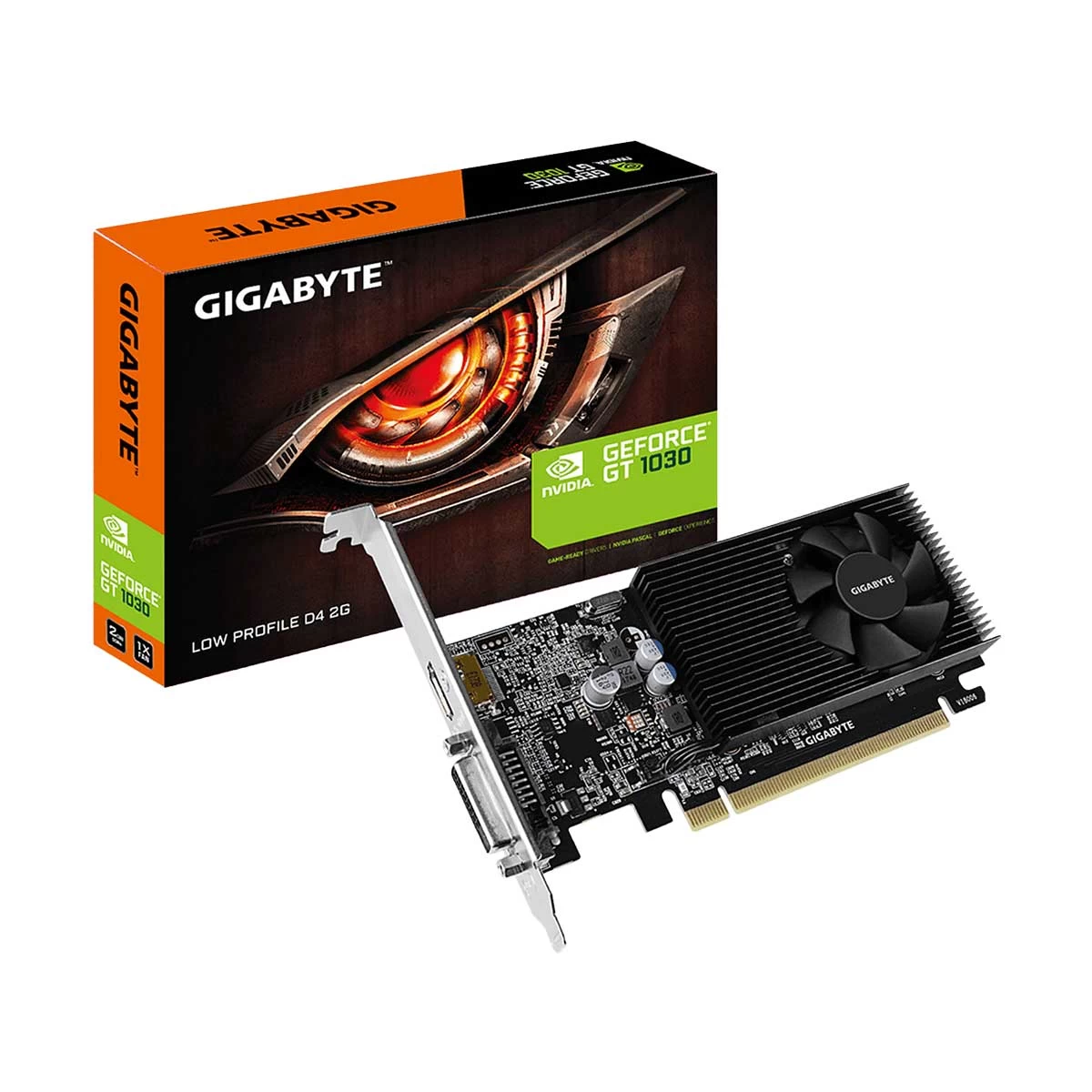 Gigabyte GeForce GT 1030 Low Profile D4 2G Graphics Card