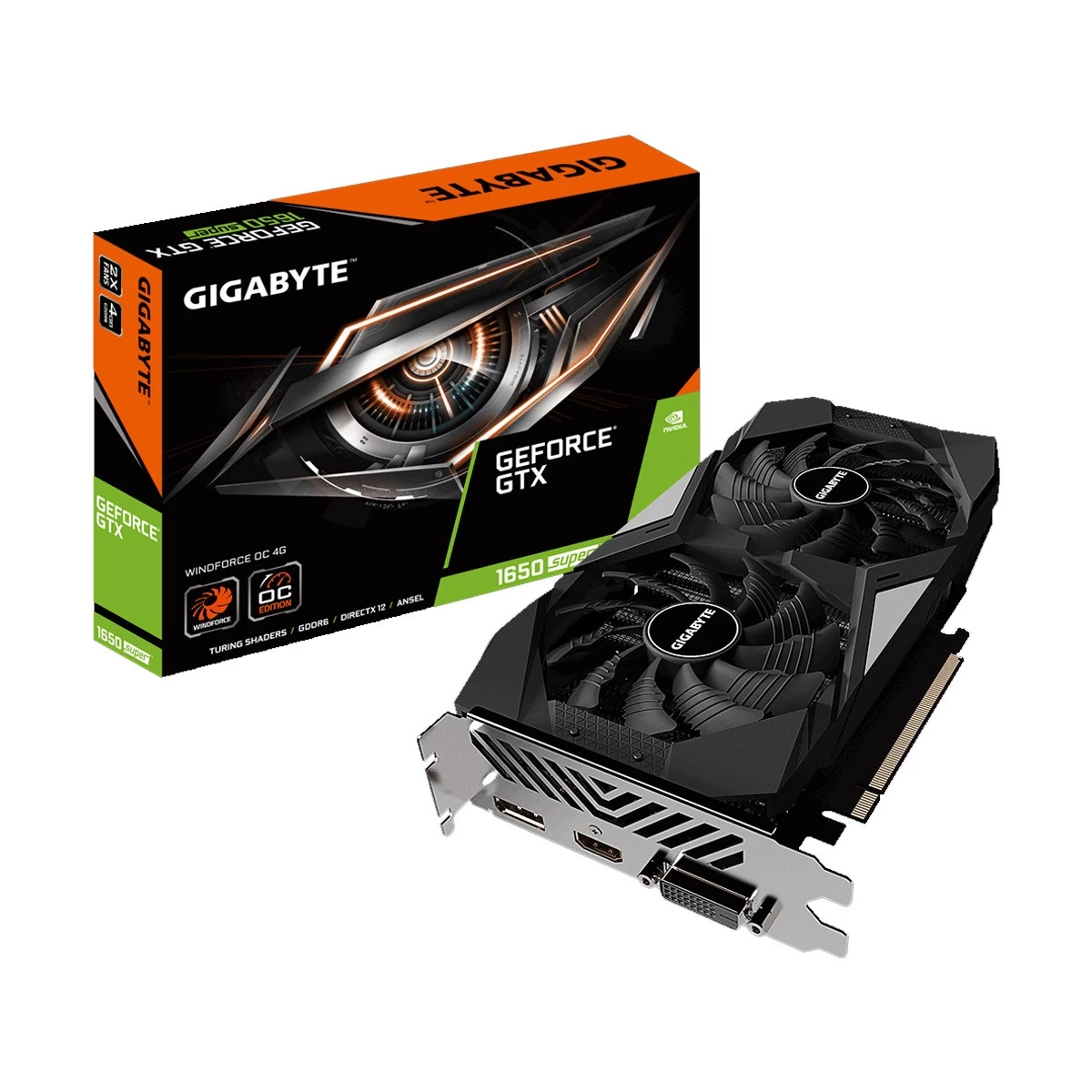 Gigabyte GeForce GTX 1650 Super Windforce OC 4G Graphics Card