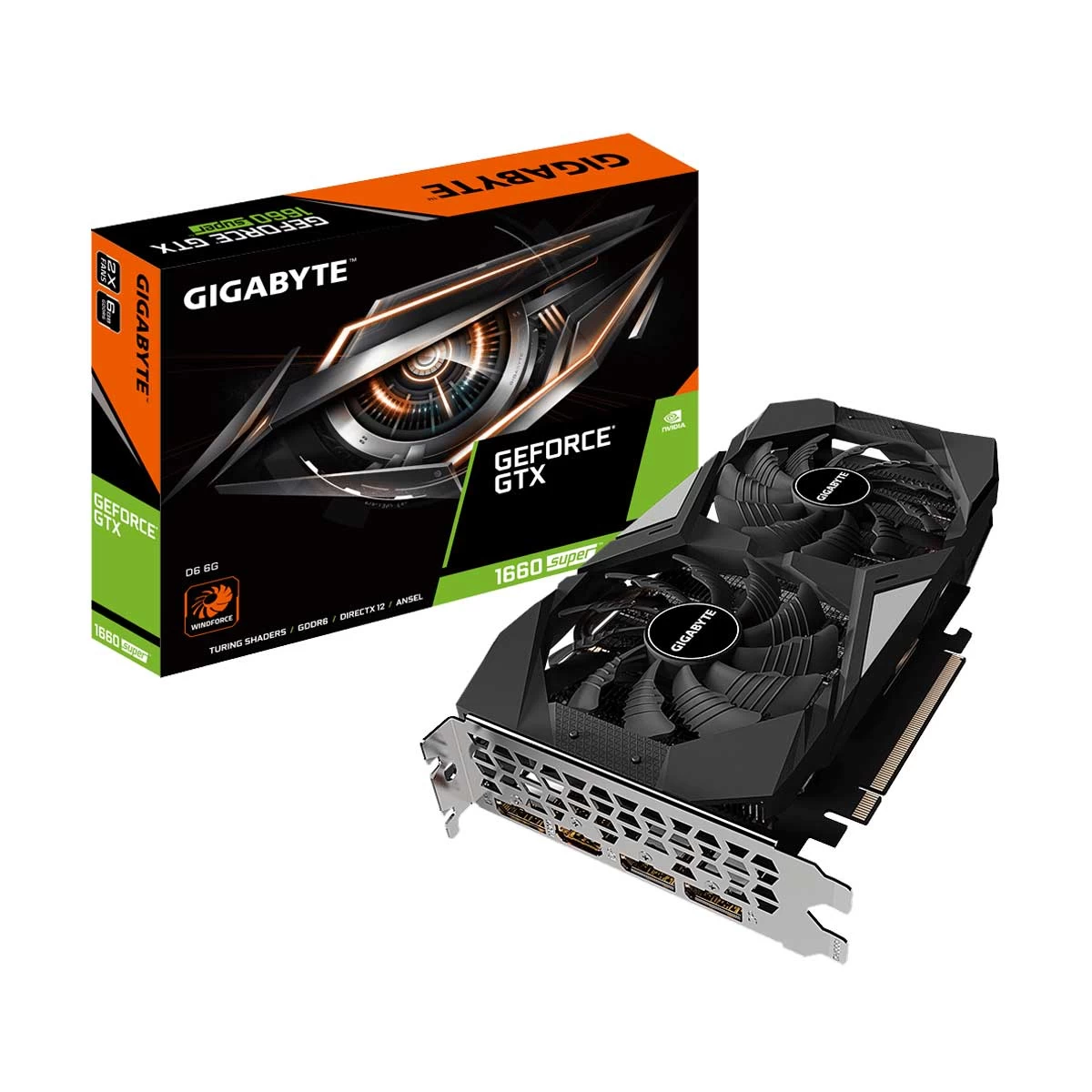 Gigabyte GeForce GTX 1660 Super D6 6G Graphics Card
