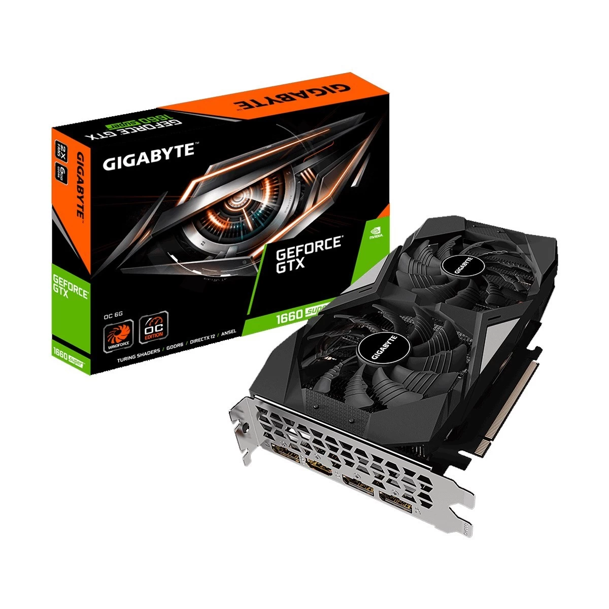 Gigabyte GeForce GTX 1660 Super OC 6G Graphics Card