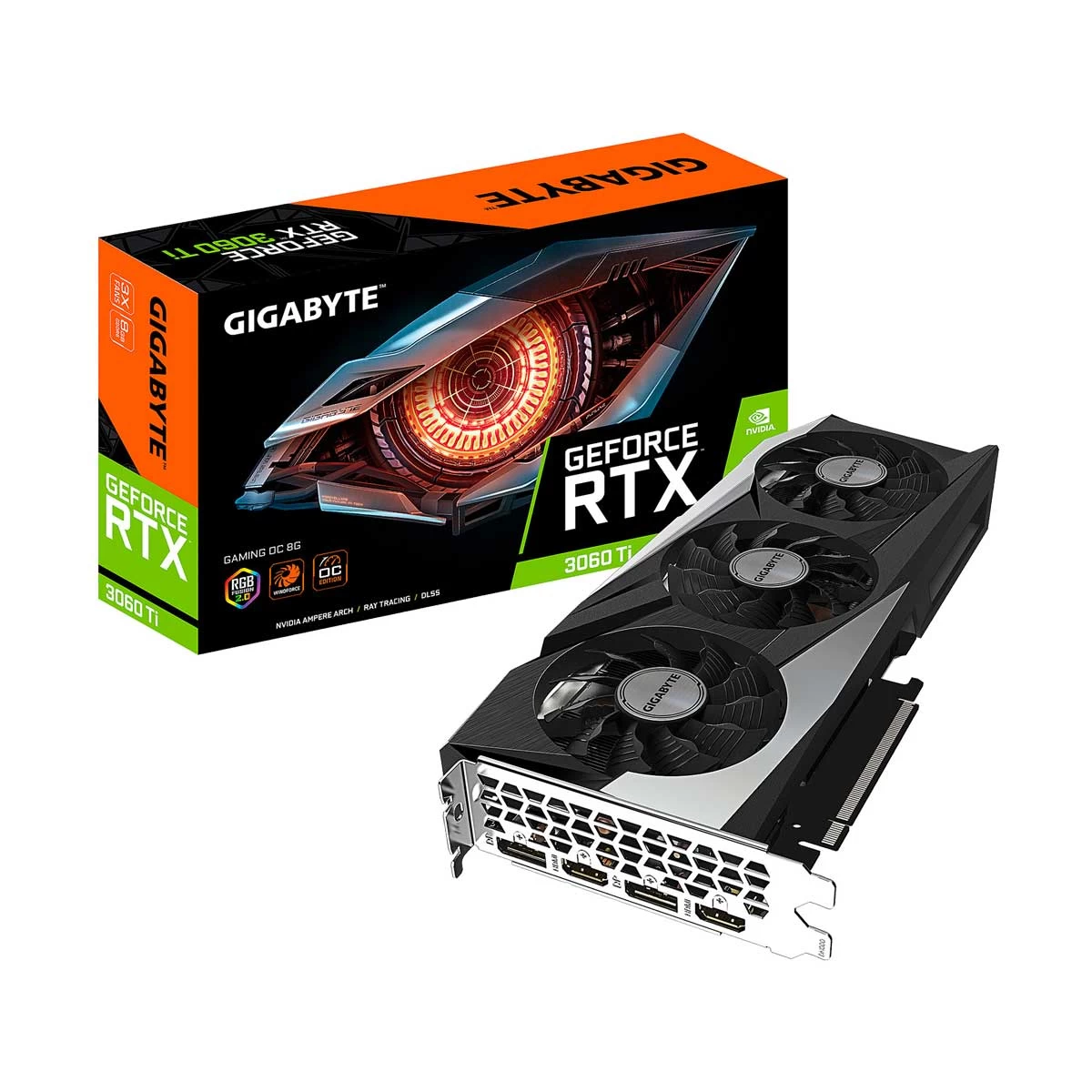 Gigabyte GeForce RTX 3060 Ti GAMING OC 8G Graphics Card