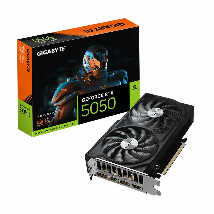 Gigabyte GeForce RTX 5050 WINDFORCE OC V2 8G Graphics Card