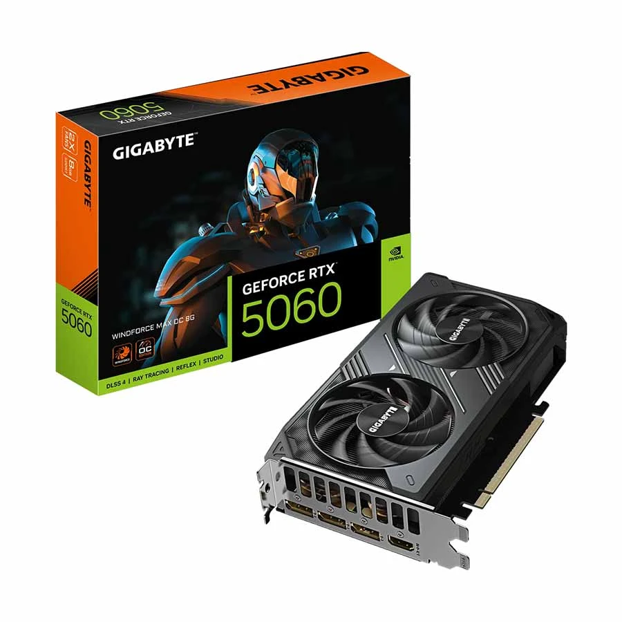 Gigabyte GeForce RTX 5060 WINDFORCE MAX 8G Graphics Card Best Price