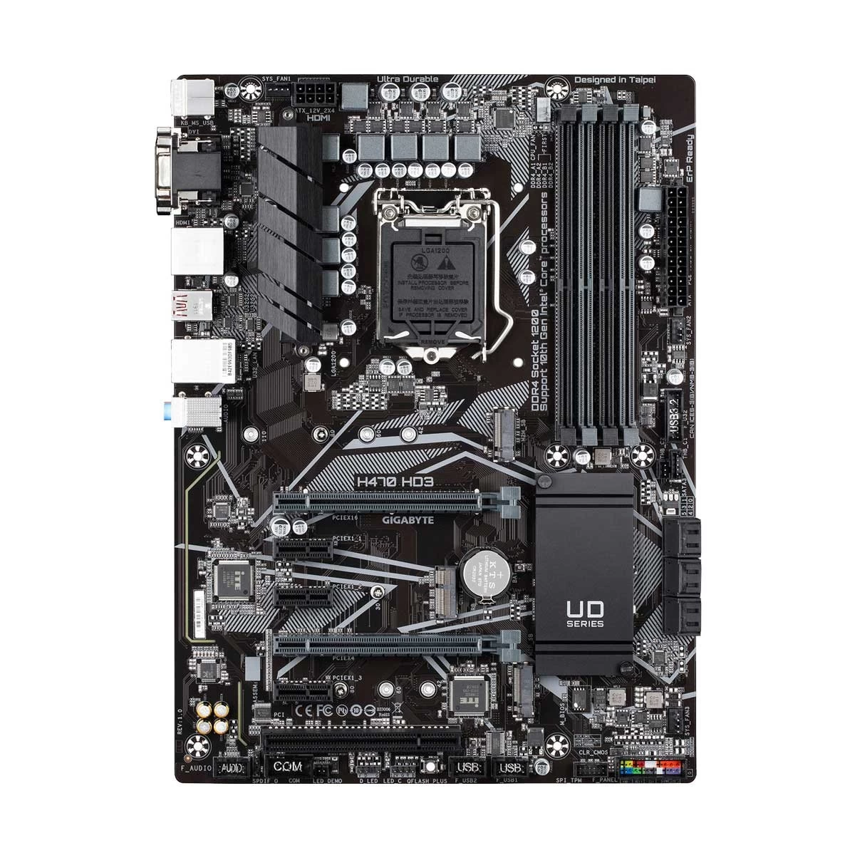 Gigabyte H470 HD3 Motherboard in BD