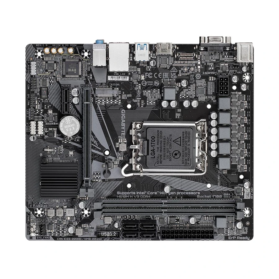Gigabyte H610M H V3 DDR4 Motherboard in BD