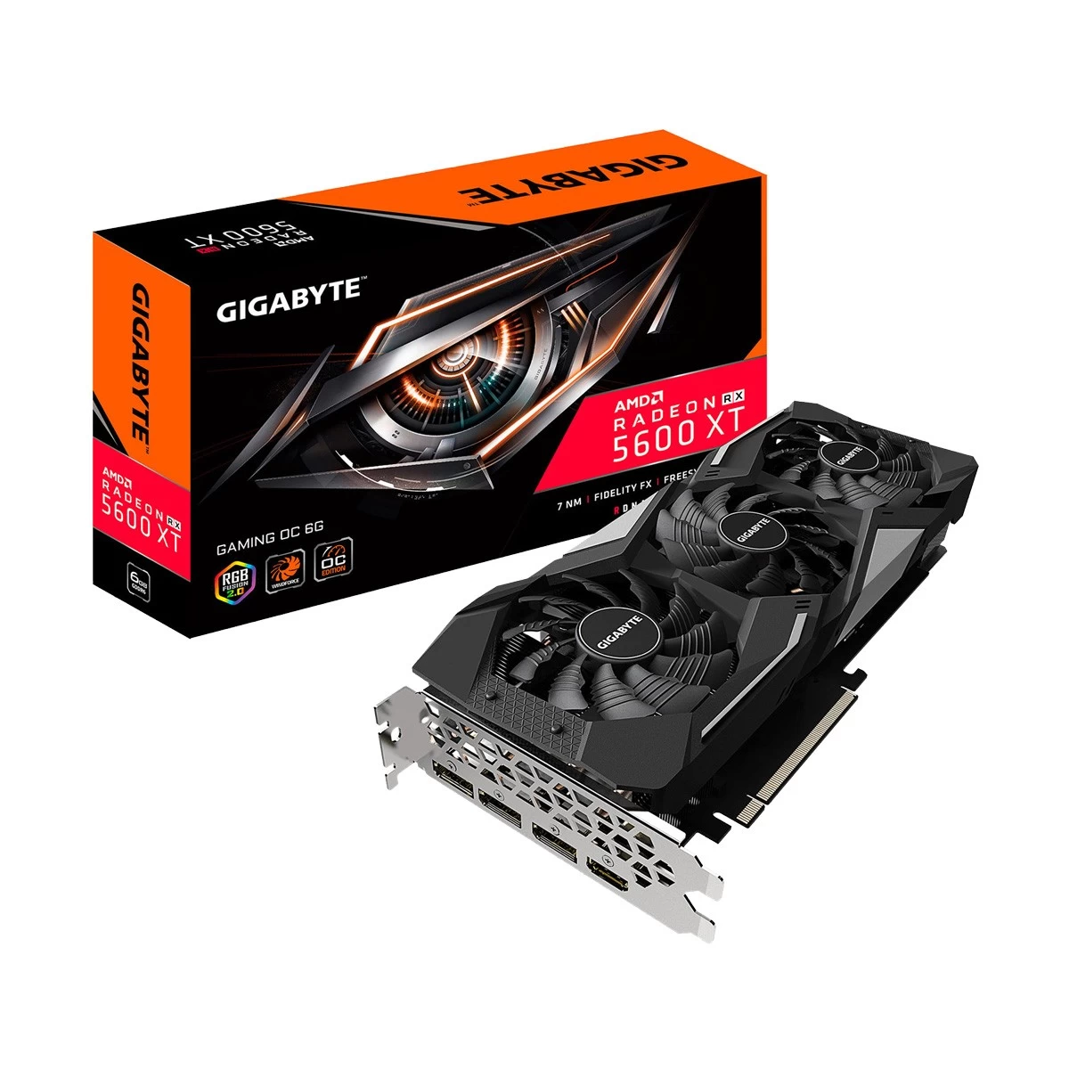 Gigabyte Radeon RX 5600 XT GAMING OC 6G Graphics Card