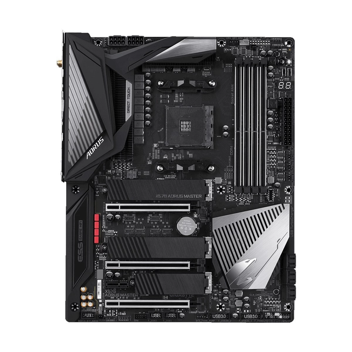 Gigabyte X570 Aorus Master Motherboard in BD