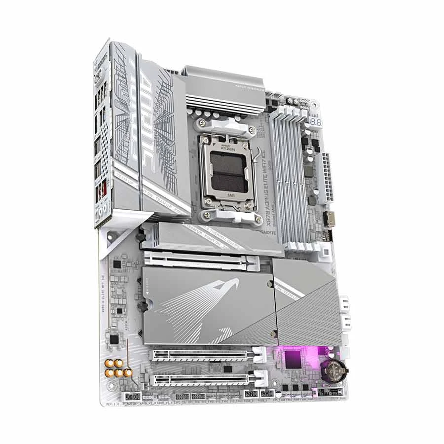 Gigabyte X870 AORUS ELITE ICE (Wi-Fi 7) Motherboard in BD