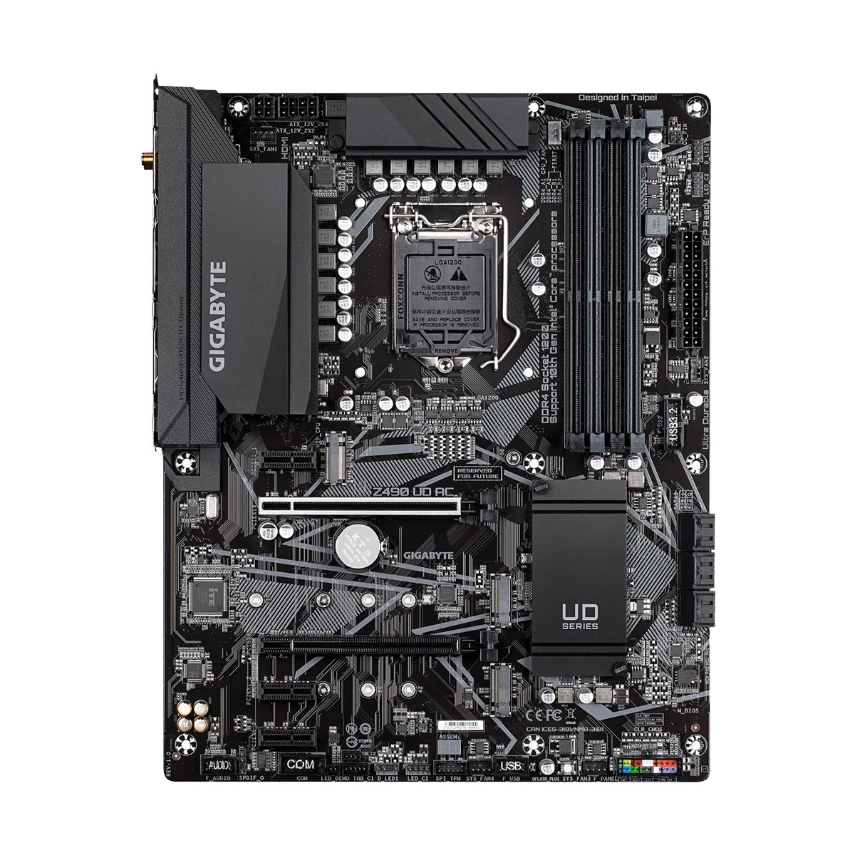Gigabyte Z490 UD AC Motherboard in BD