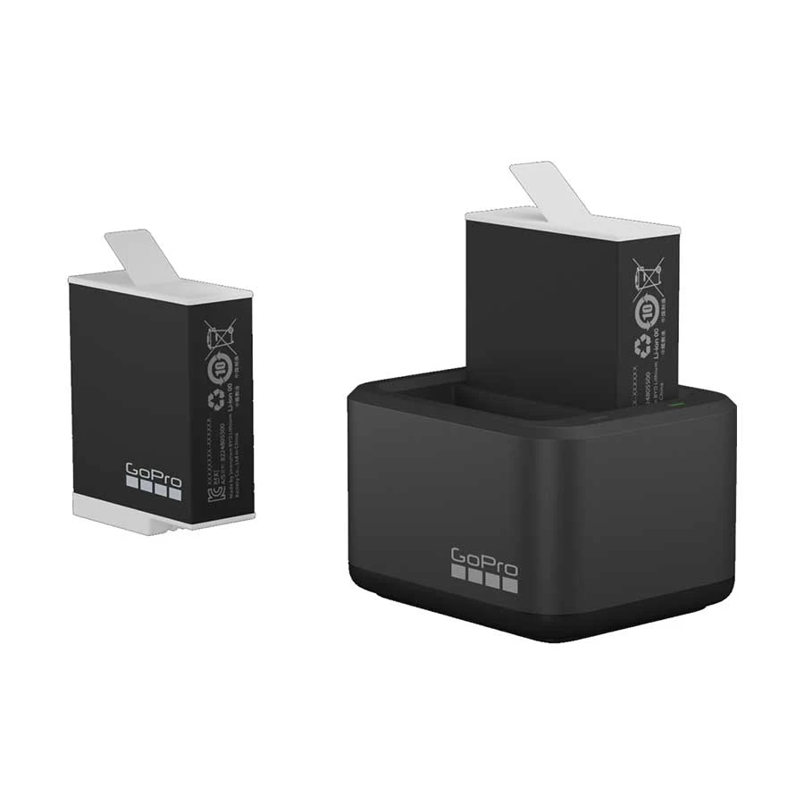 GoPro HERO9 Black Dual Battery Charger + Spare Compact Camera Accessories Price in Bangladesh
