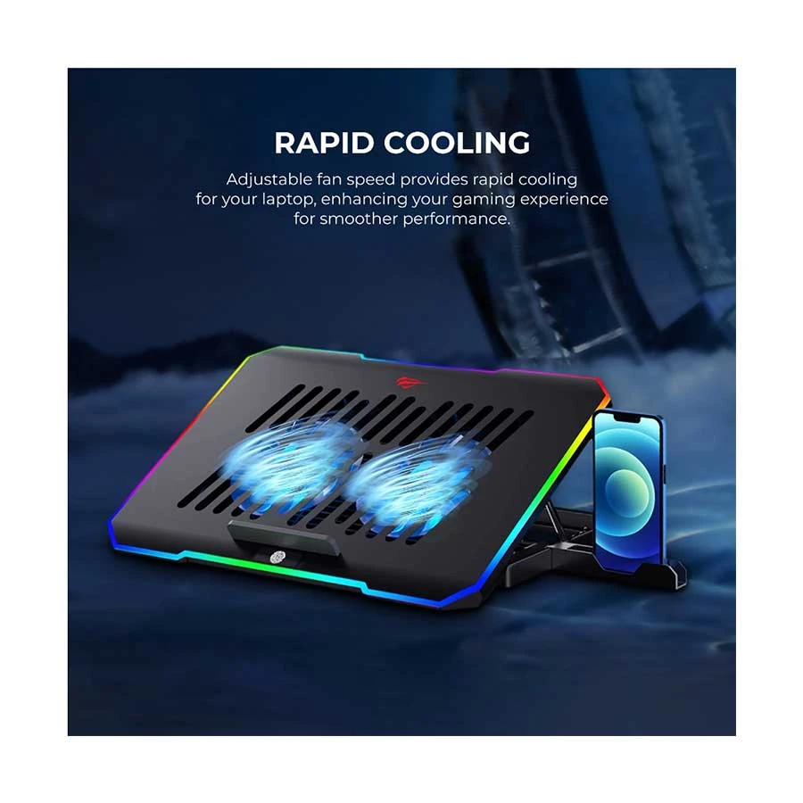 Havit Gamenote F2069 RGB Laptop Cooler Price in Bangladesh