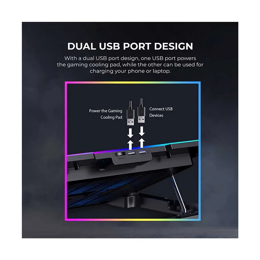 Havit Gamenote F2069 RGB Laptop Cooler Price in BD