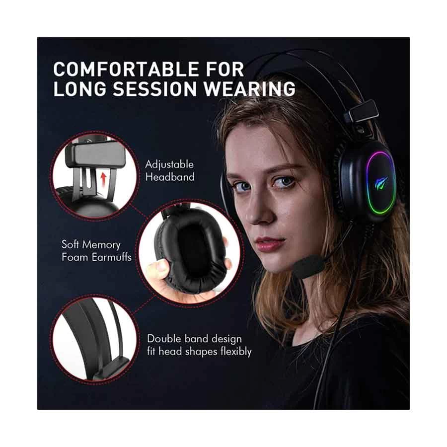 Havit Gamenote H2016D RGB Headphone Price in BD