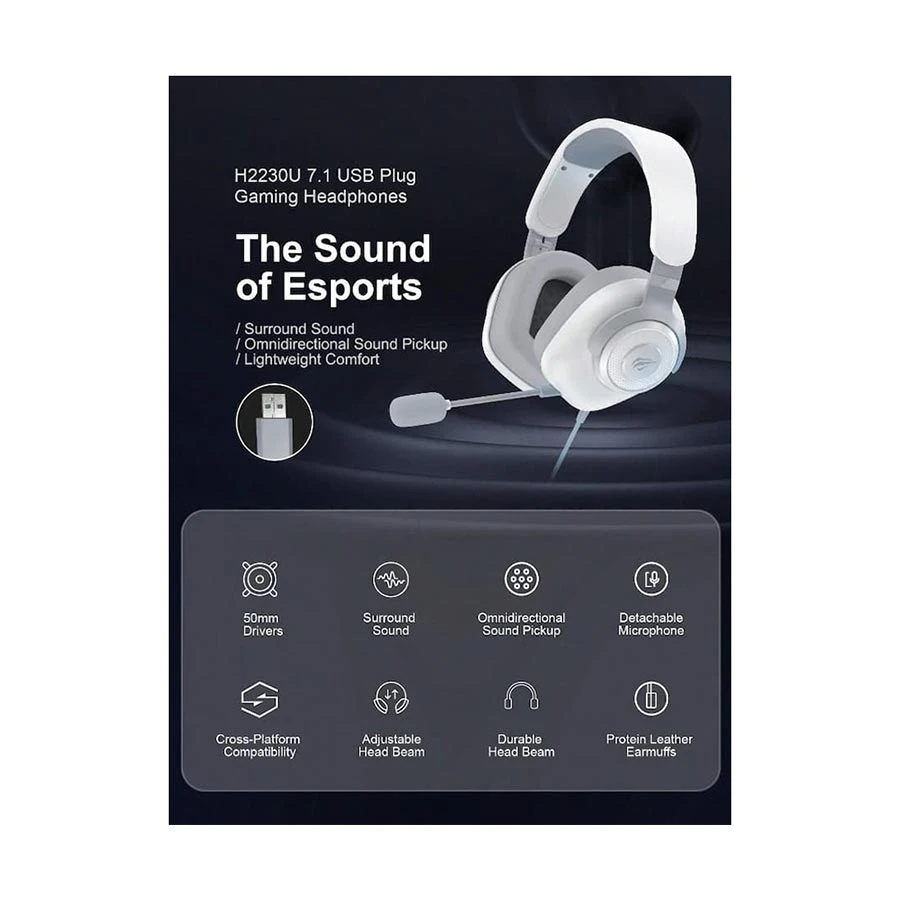 Havit Gamenote H2230U Headphone Price in Bangladesh