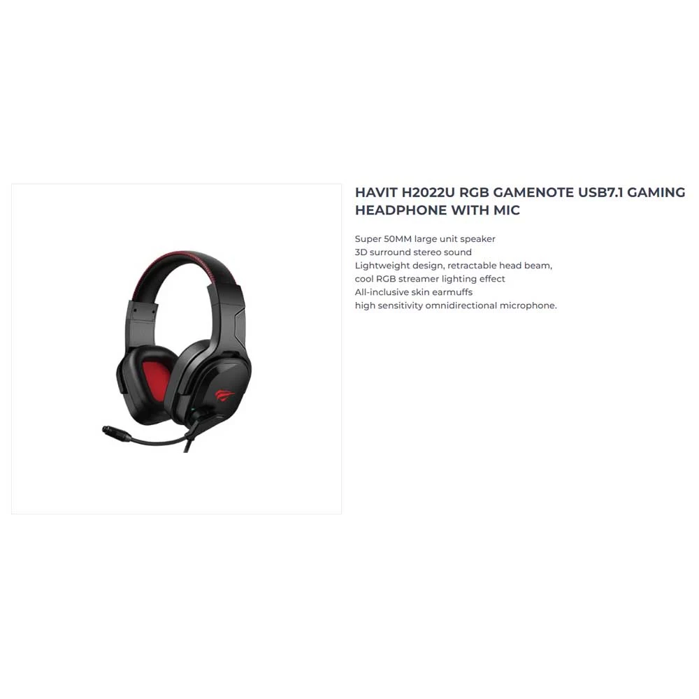 Havit H2022U Headphone Price in BD