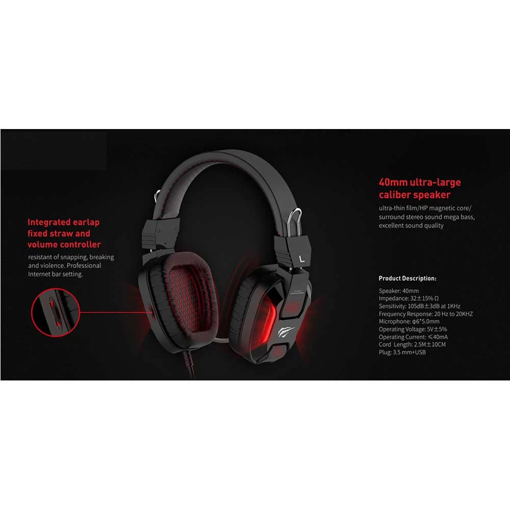 Havit HV-H2168D Headphone specifications