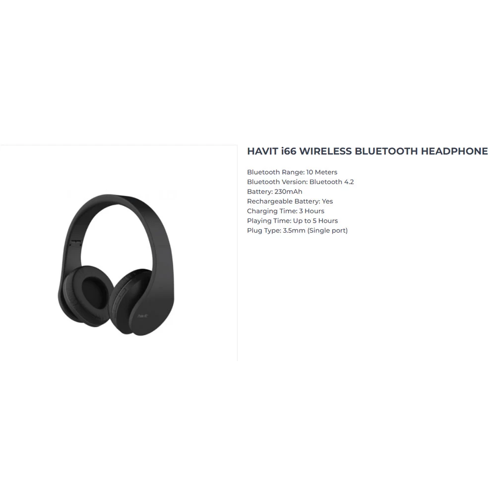 Havit I66 Headphone Price in BD