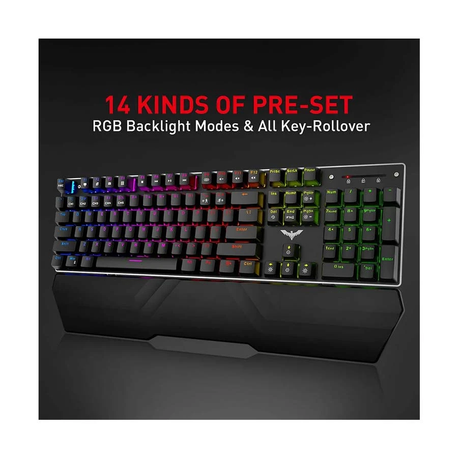 Havit KB380L RGB Keyboard Price in Bangladesh