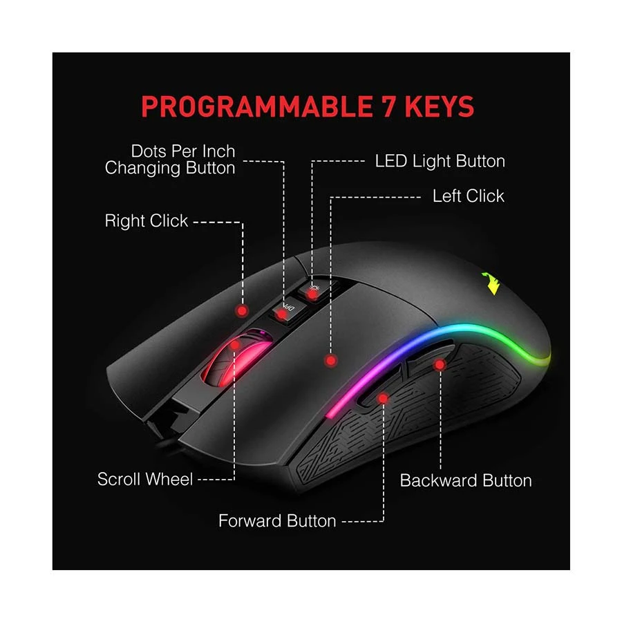 Havit KB380L RGB Keyboard Price in BD