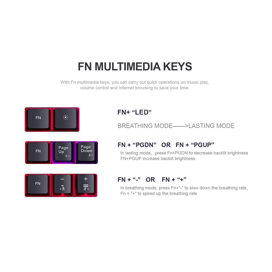 Havit KB866L Keyboard specifications