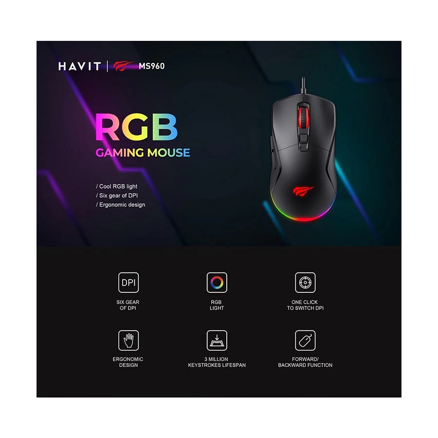 Havit MS960 Mouse Price in Bangladesh