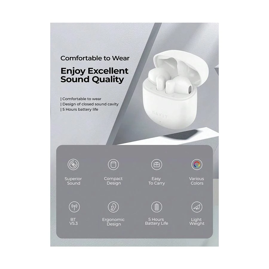 Havit TW976 Earbuds Price in Bangladesh