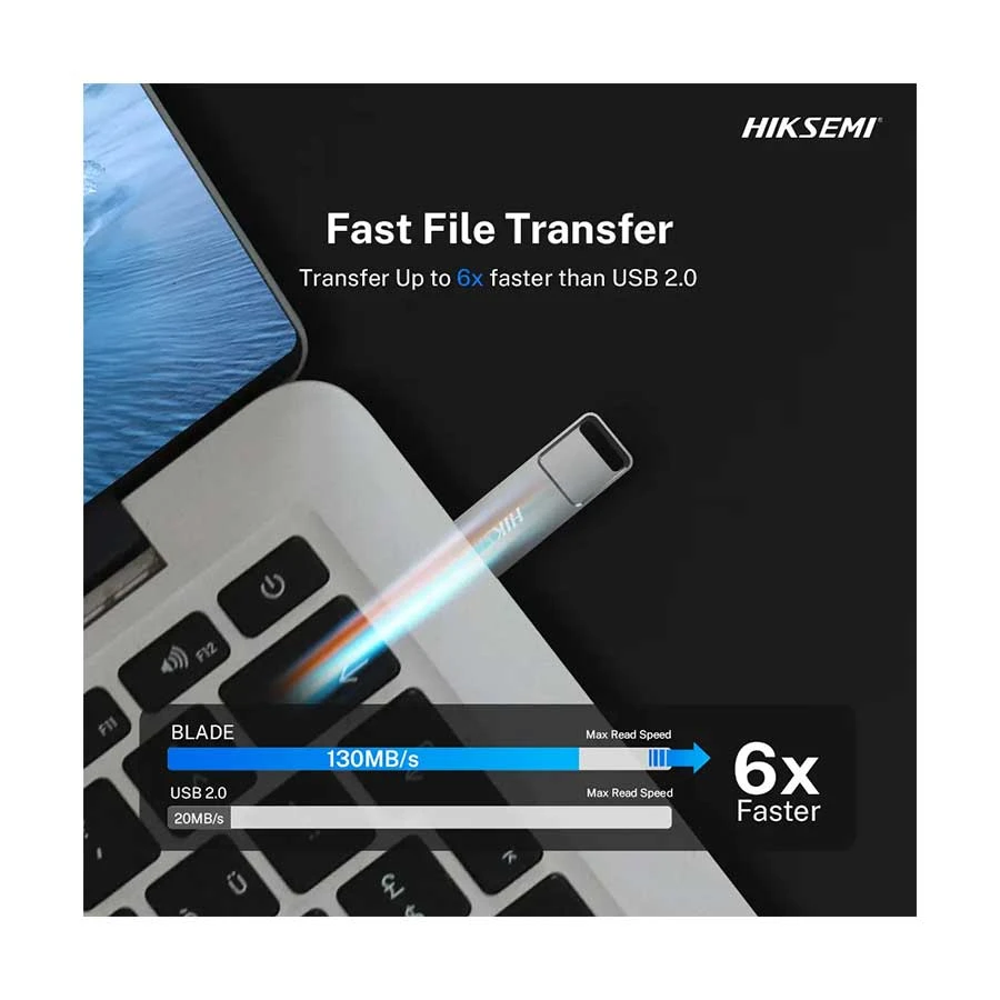 Hiksemi Blade HS-USB-E301 128GB Pen Drive Price in BD