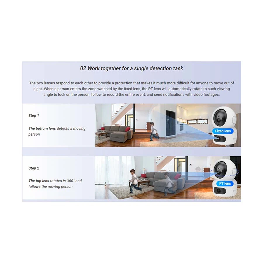 EZVIZ H7c Dual Wireless / Wi-Fi Camera Price in BD