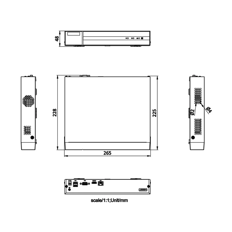 Hikvision HiLook NVR-108MH-D Security System Price in Bangladesh