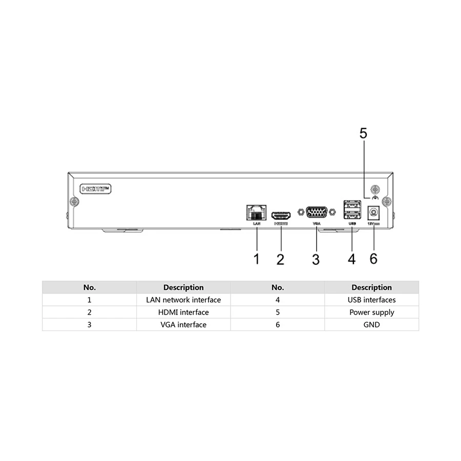 Hikvision HiLook NVR-108MH-D Security System in BD