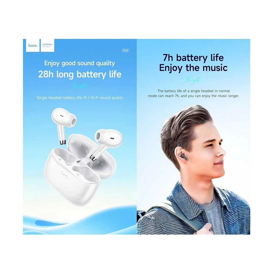 Hoco EQ2 Earbuds specifications