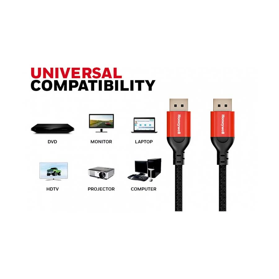 Honeywell DisplayPort Male to Display Port Cable Price in Bangladesh