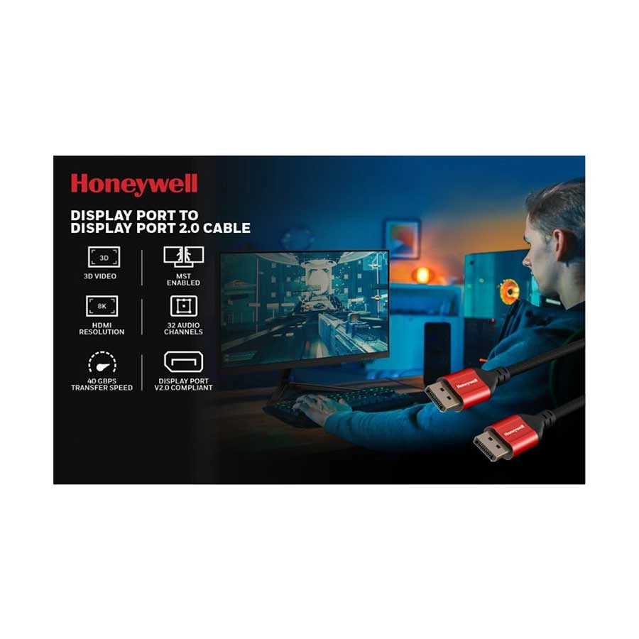 Honeywell DisplayPort Male to Display Port Cable in BD