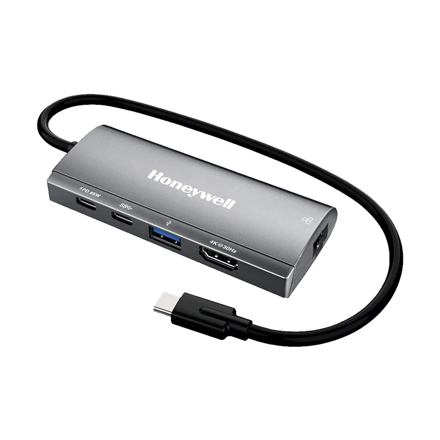 Honeywell Type-C Male to HDMI, USB, LAN, & PD Female Type-C Converter
