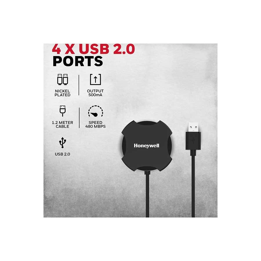 Honeywell USB Male to Quad Female Cable / Converter / HUB Price in Bangladesh