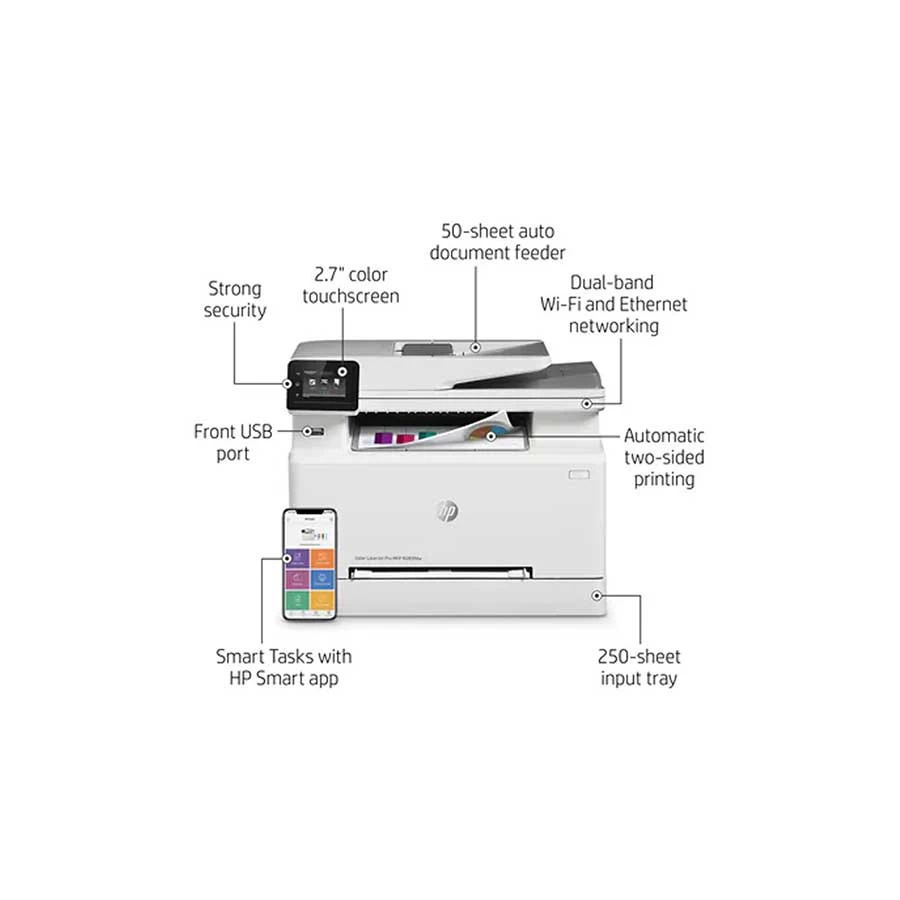 HP Color LaserJet Pro M283fdw Document Printer Price in BD