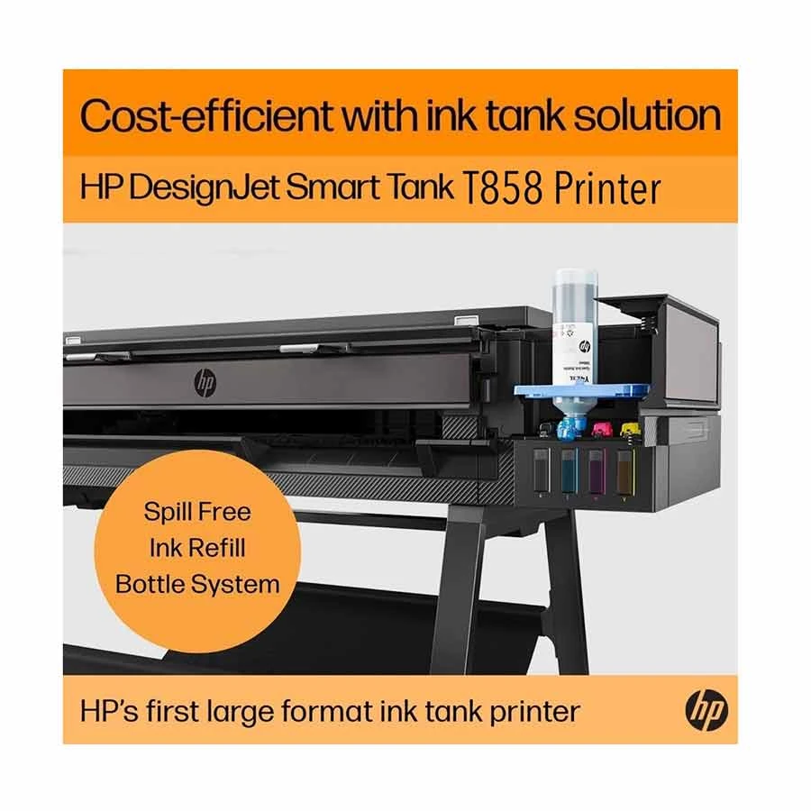 HP DesignJet Smart Tank T858 Large Format Printer Price in BD