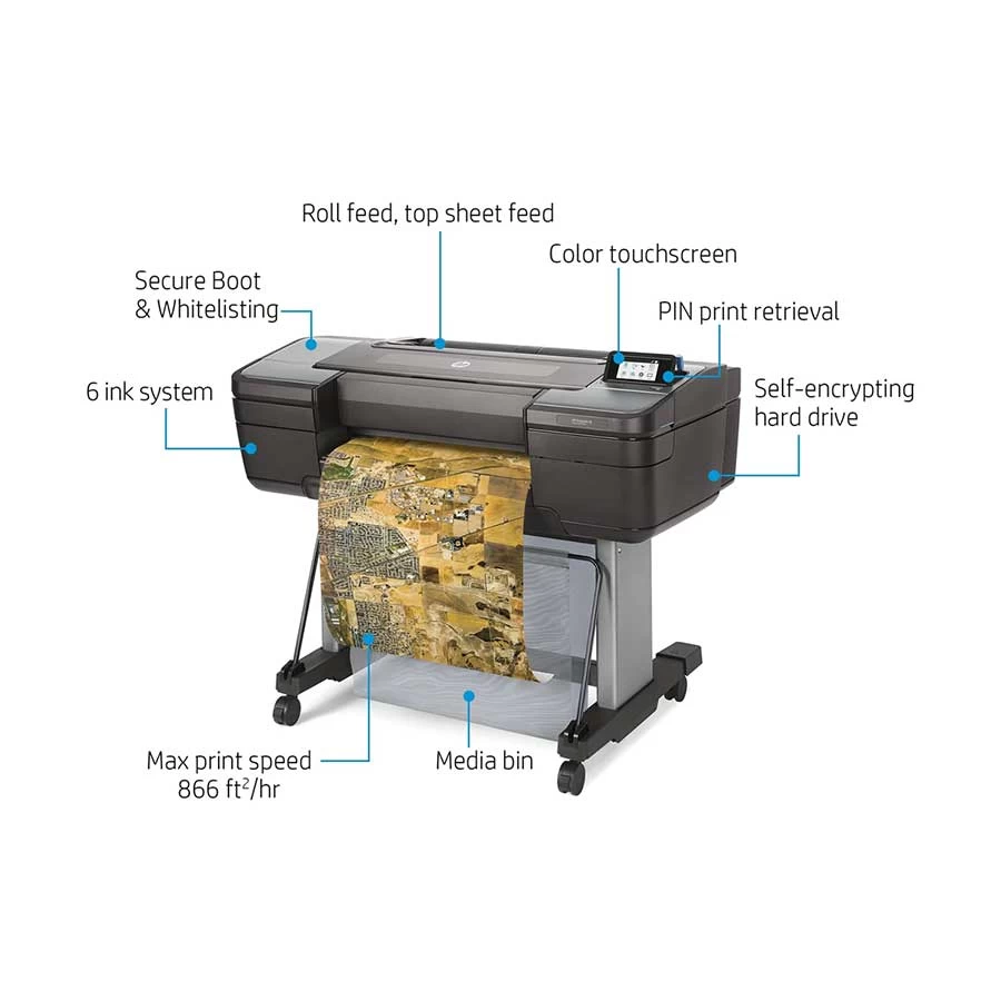 HP DesignJet Z6 24-in Large Format Printer